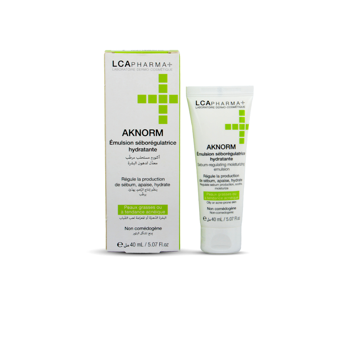 1c736a56c6e46706b8993b7553d0be5c.png Lca pharma Aknorm Émulsion séborégulatrice hydratante - Image 1