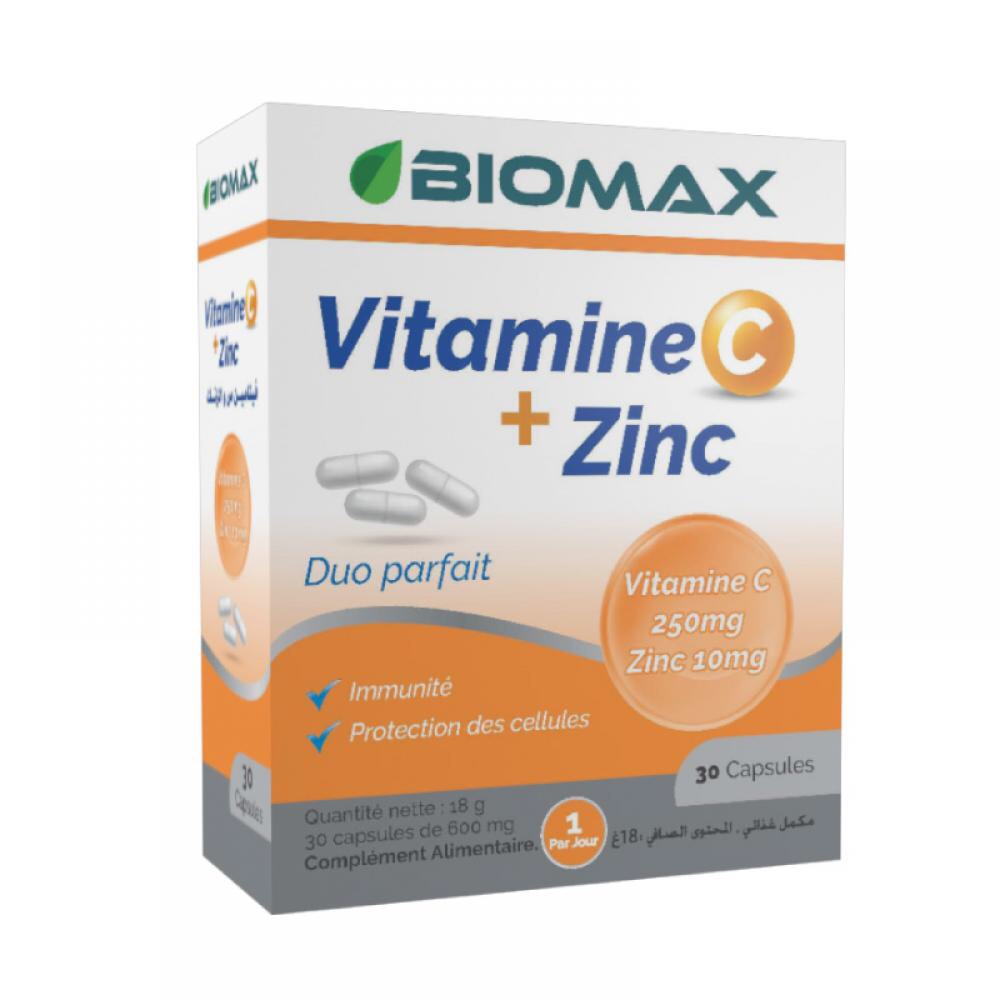 ca552e469b5a1513b03ff5f038a4a5ea.jpeg BIOMAX Vitamine C + Zinc Bisglycinate - Image 1